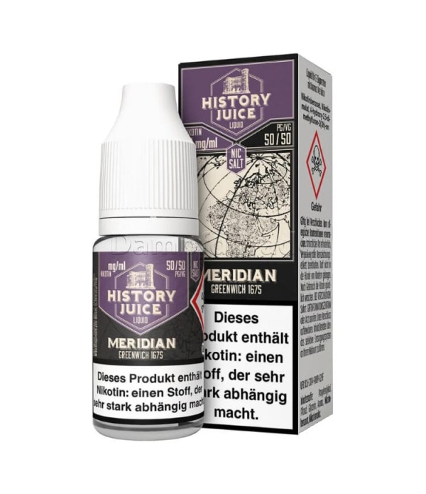 Liquid Meridian - History Juice Nikotinsalz