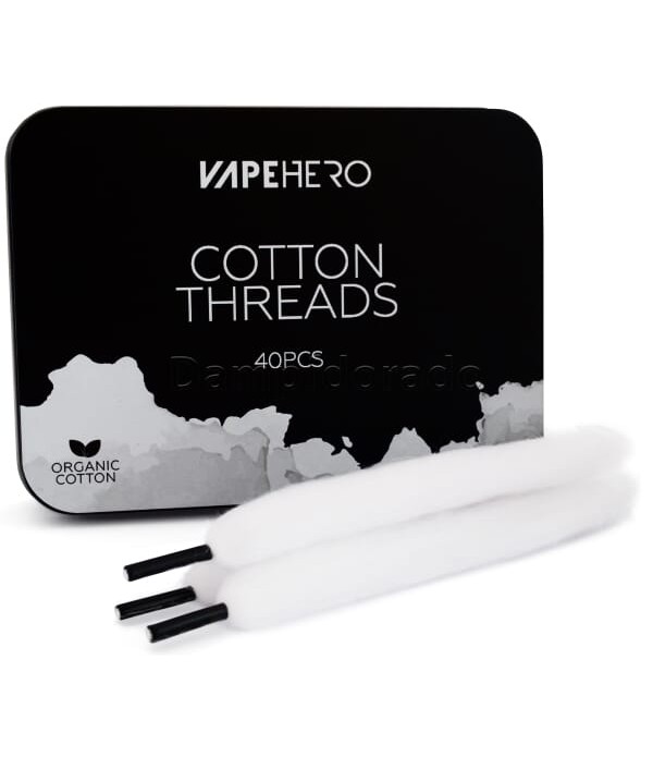 Vapehero Cotton Threads - Selbstwickler Watte