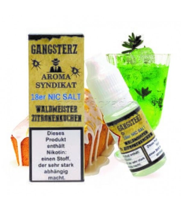 Liquid Waldmeister Zitronenkuchen - Aroma Syndikat Gangsterz Nikotinsalz