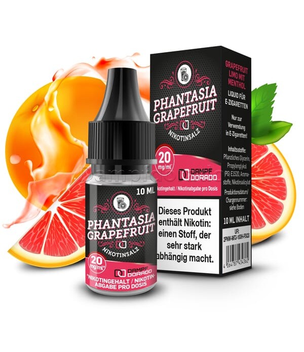 Liquid Phantasia Grapefruit - Dampfdorado Nikotins...