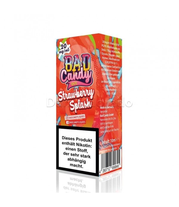 Liquid Strawberry Splash - Bad Candy Nikotinsalz