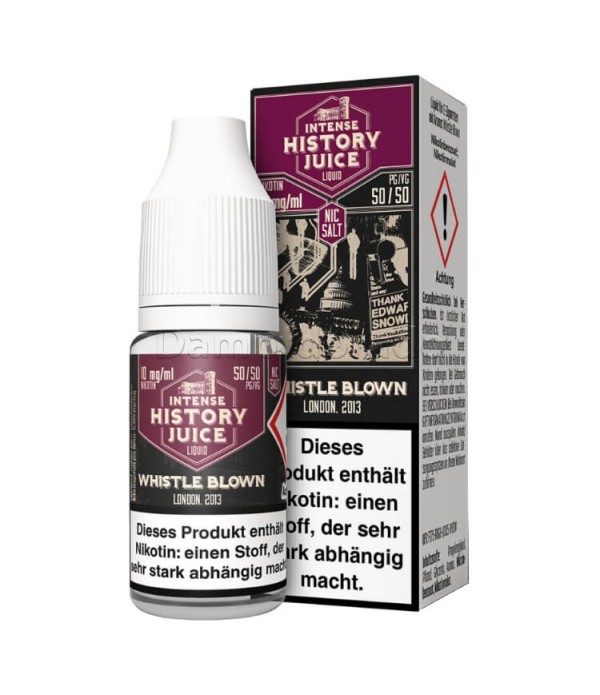 Liquid Whistle Blown - History Juice Intense Nikotinsalz