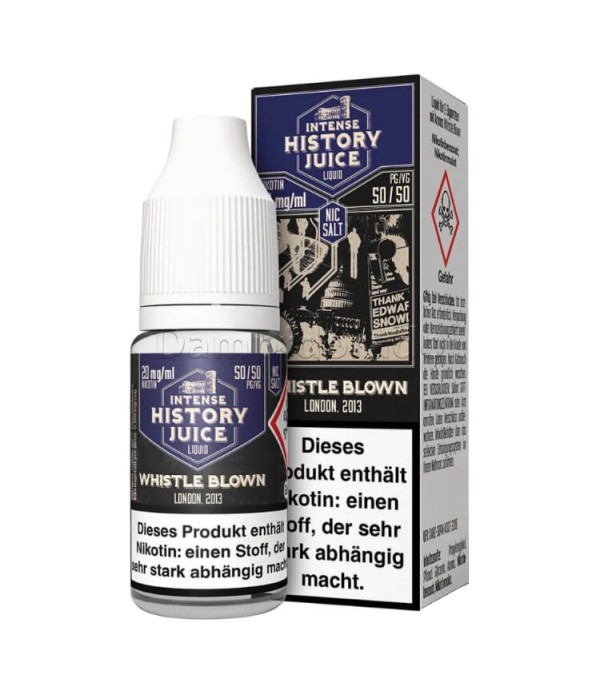 Liquid Whistle Blown - History Juice Intense Nikotinsalz