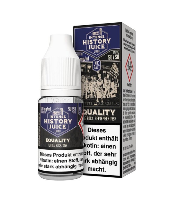 Liquid Equality - History Juice Intense Nikotinsalz