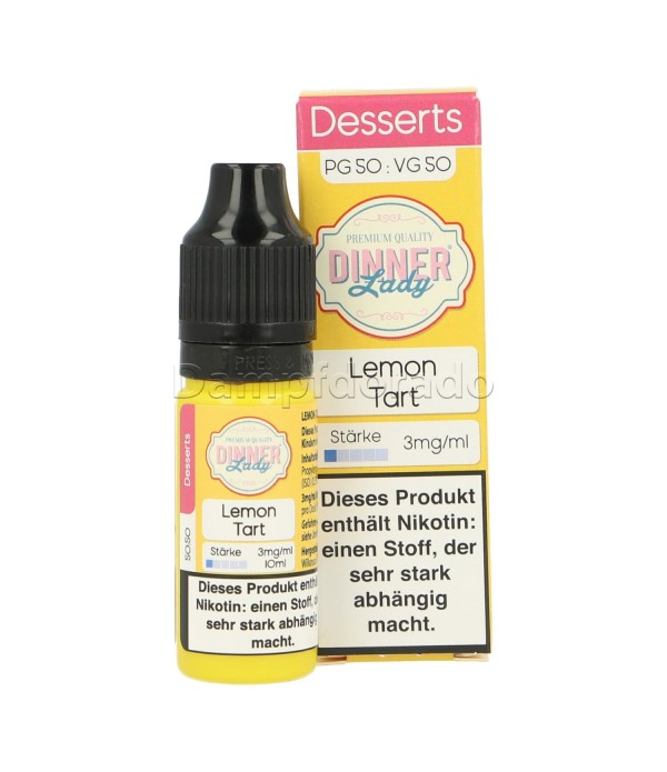 Liquid Lemon Tart - Dinner Lady