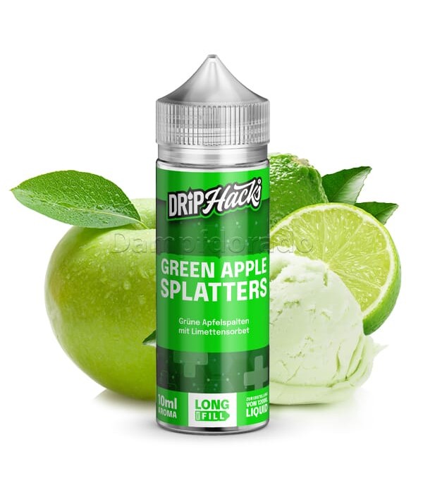 Aroma Green Apple Splatters - Drip Hacks