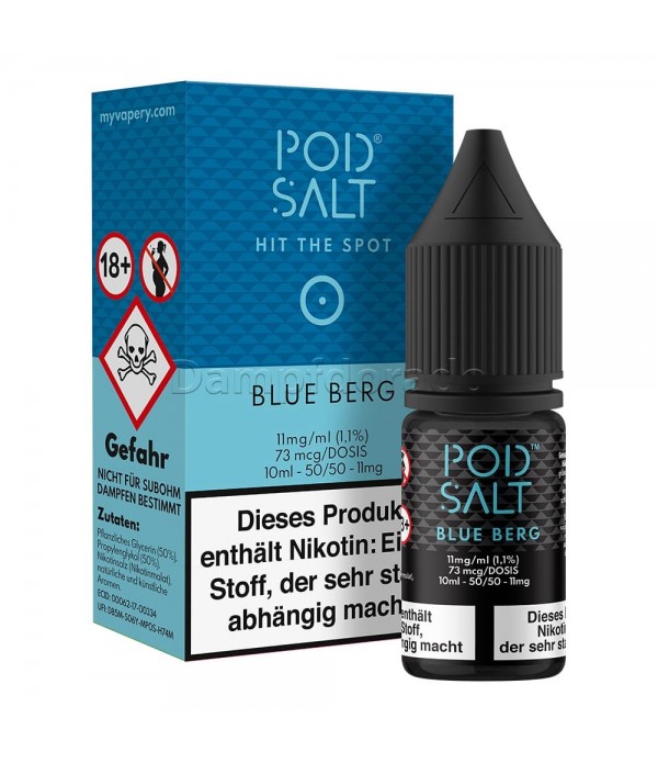 Liquid Blue Berg - Pod Salt Nikotinsalz