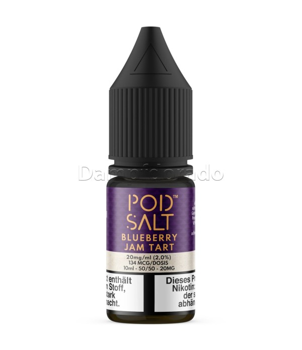 Liquid Blueberry Jam Tart - Pod Salt Nikotinsalz