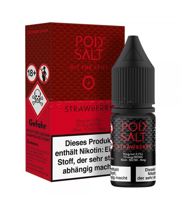 Liquid Strawberry - Pod Salt Nikotinsalz