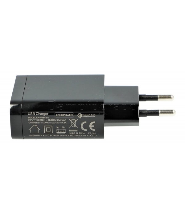 QC3.0 Netzteil - 3A Stecker 18W für USB-Ladekabel