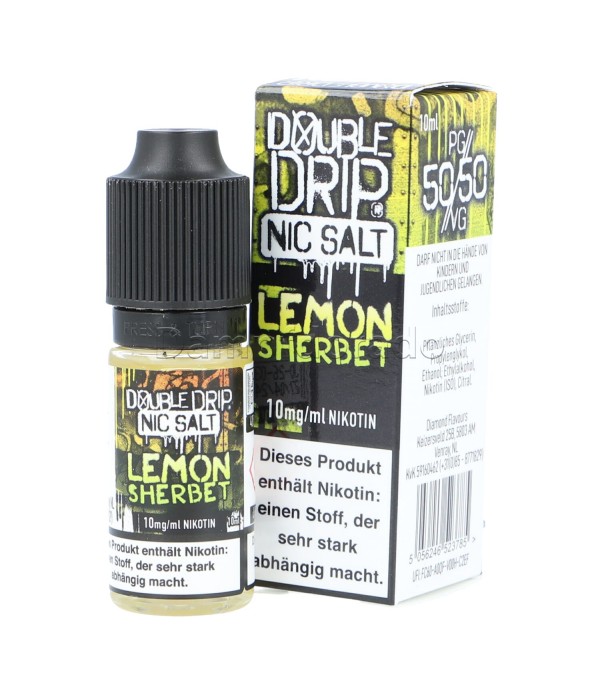 Liquid Lemon Sherbet - Double Drip Nikotinsalz