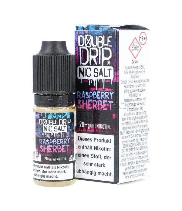 Liquid Raspberry Sherbet - Double Drip Nikotinsalz