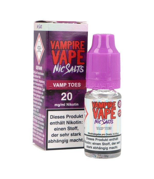 Liquid Vamp Toes - Vampire Vape Nikotinsalz