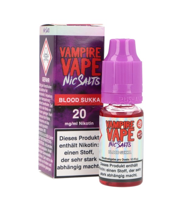 Liquid Blood Sukka - Vampire Vape Nikotinsalz