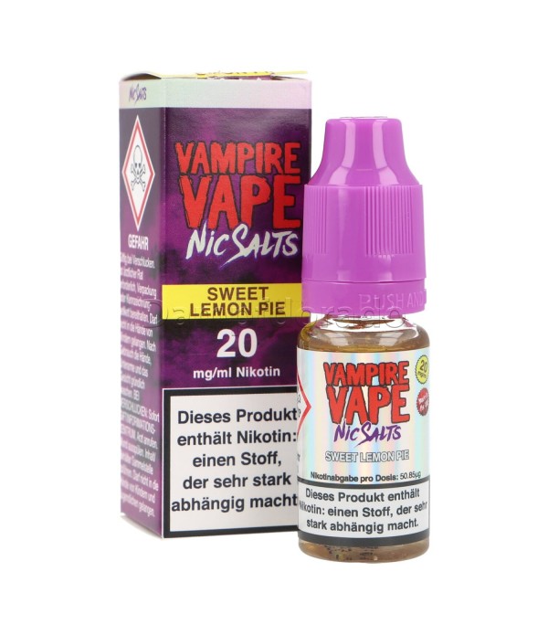 Liquid Sweet Lemon Pie - Vampire Vape Nikotinsalz