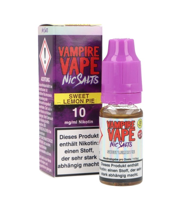 Liquid Sweet Lemon Pie - Vampire Vape Nikotinsalz