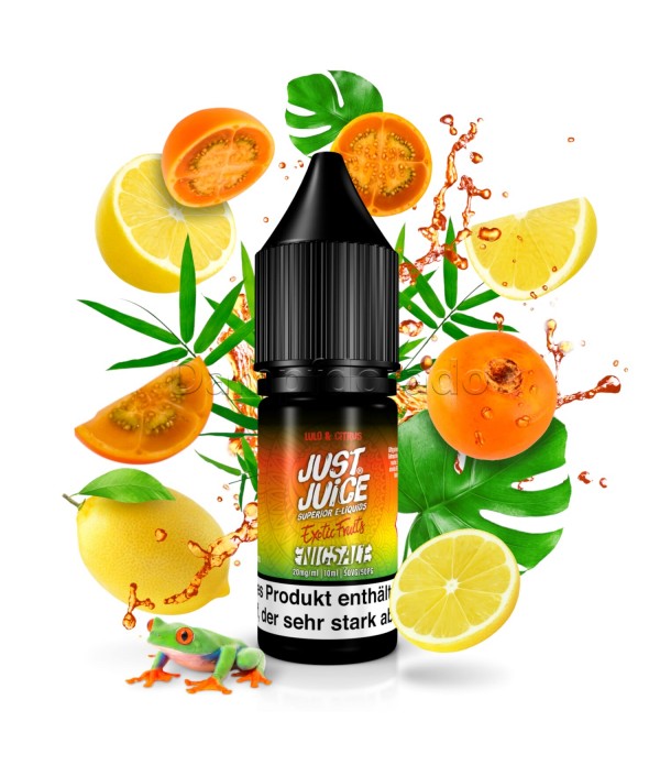 Liquid Exotic Lulo & Citrus - Just Juice Nikot...