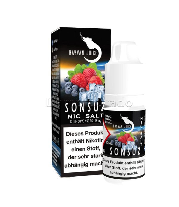 Liquid Sonsuz - Hayvan Juice Nikotinsalz