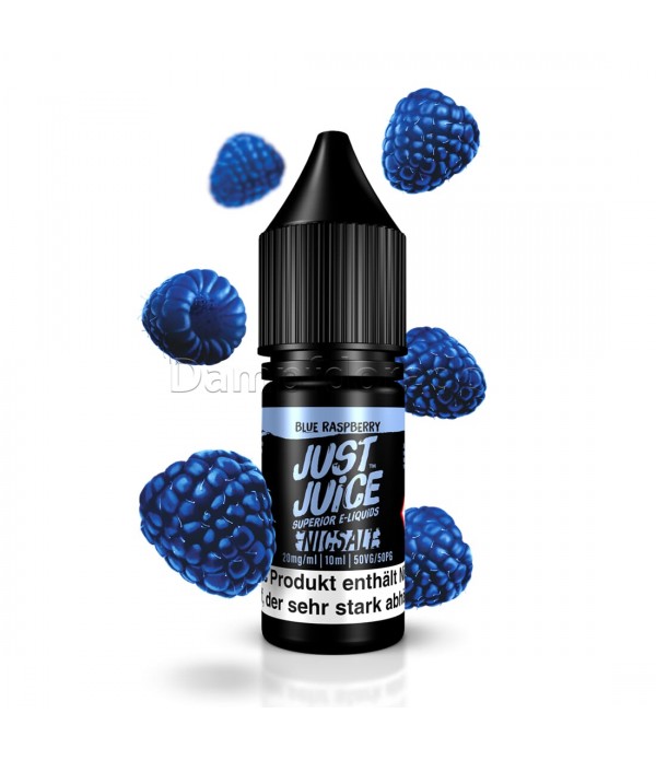 Liquid Blue Raspberry - Just Juice Nikotinsalz