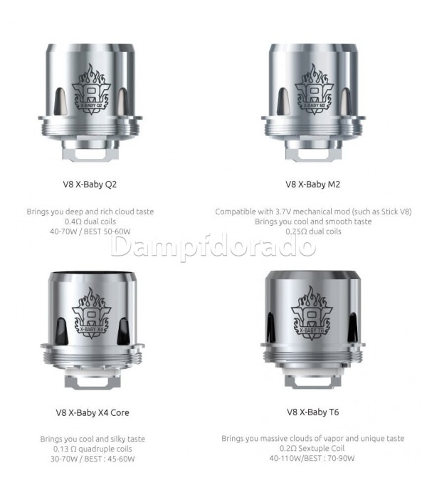 3 TFV8 X-Baby Coils