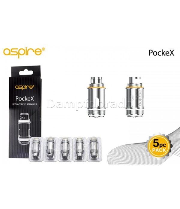 5 Aspire PockeX Coils