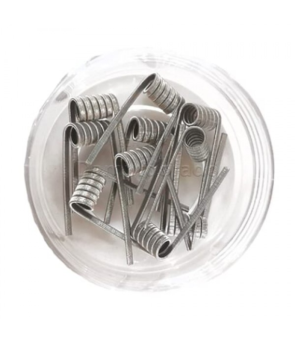 10 x OXVA Ni80 Fused Clapton Coils